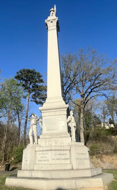 Iowa Monument in Rossville